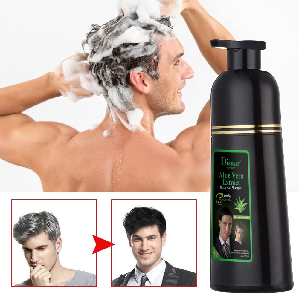🔥 LIMITED DEAL — Disaar Aloe Vera Black Hair Shampoo | Stops Hair Loss + Restores Dark Shine + Deep Hydration | KSh 2,750