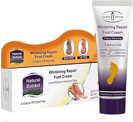 🔥 ORDER 1, WE SEND 2 — Aichun Beauty Whitening Foot Repair Cream | Heals Cracked Heels + Softens Rough Skin + Brightens Feet | KSh 1,500