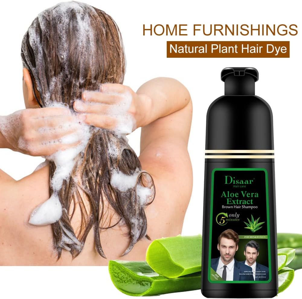 🔥 LIMITED DEAL — Disaar Aloe Vera Black Hair Shampoo | Stops Hair Loss + Restores Dark Shine + Deep Hydration | KSh 2,750