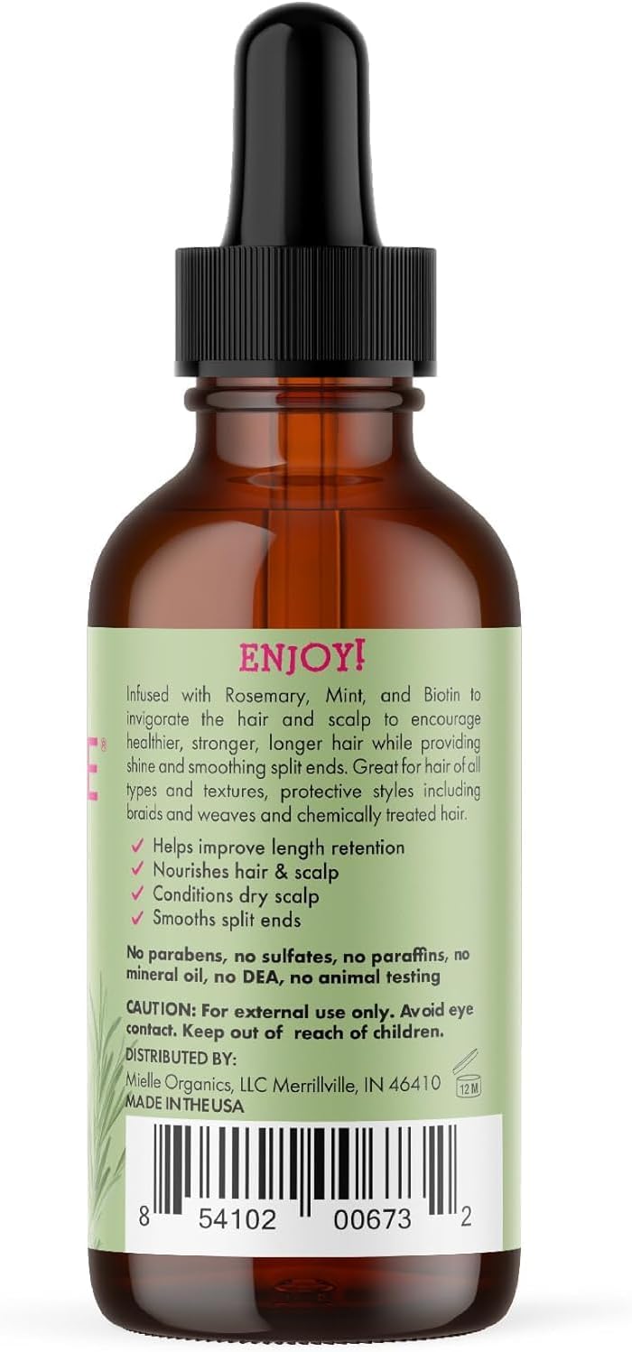 🔥 LIMITED DEAL — Mielle Rosemary Mint Scalp & Hair Oil | Hair Growth + Scalp Nourishment + Split End Repair | KSh 2,500