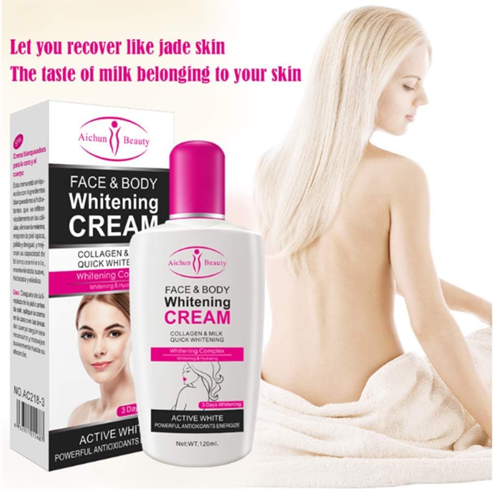 🔥 LIMITED DEAL — Aichun Beauty Face & Body Whitening Cream 120ml | Brightening + Dark Spots + Even Skin Tone | KSh 1,899