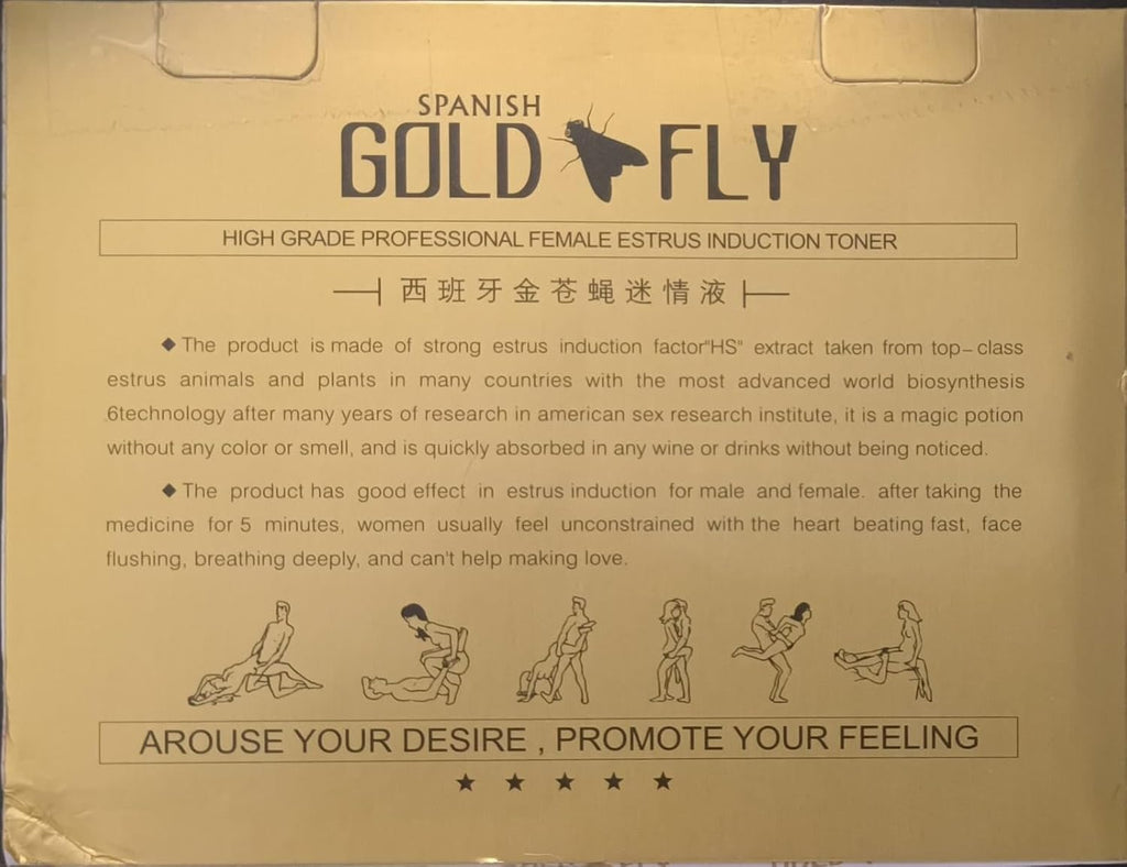 🔥 LIMITED DEAL — Spanish Gold Fly Sex Drops for Women | Boosts Libido + Heightens Pleasure + Fast-Acting Formula | KSh 1,800