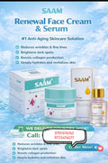 🔥 ORDER 1, WE SEND 2 — SAAM Renewal Face Serum & Cream | Anti-Ageing + Deep Hydration + Glowing Skin | KSh 4,500