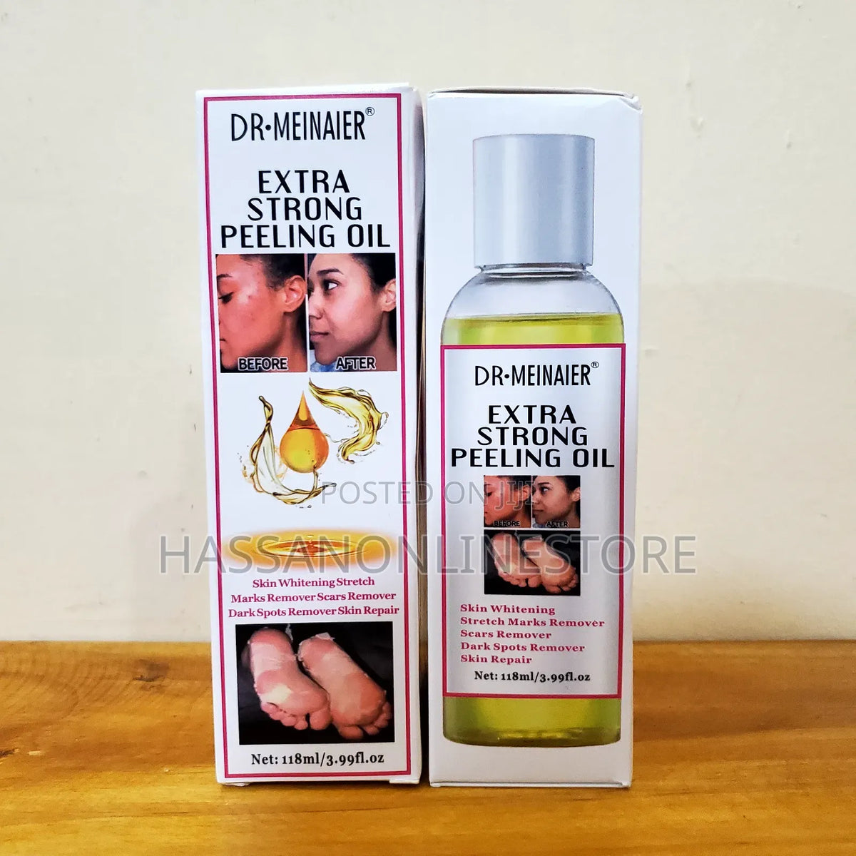 🔥 LIMITED DEAL — Dr. Meinaier Extra Strong Peeling Oil 118ml | Fades Dark Spots + Removes Dead Skin + Skin Renewal | KSh 1,800