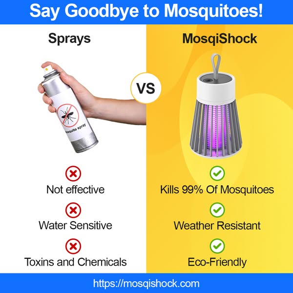 MosqiShock Mosquito Zapper b