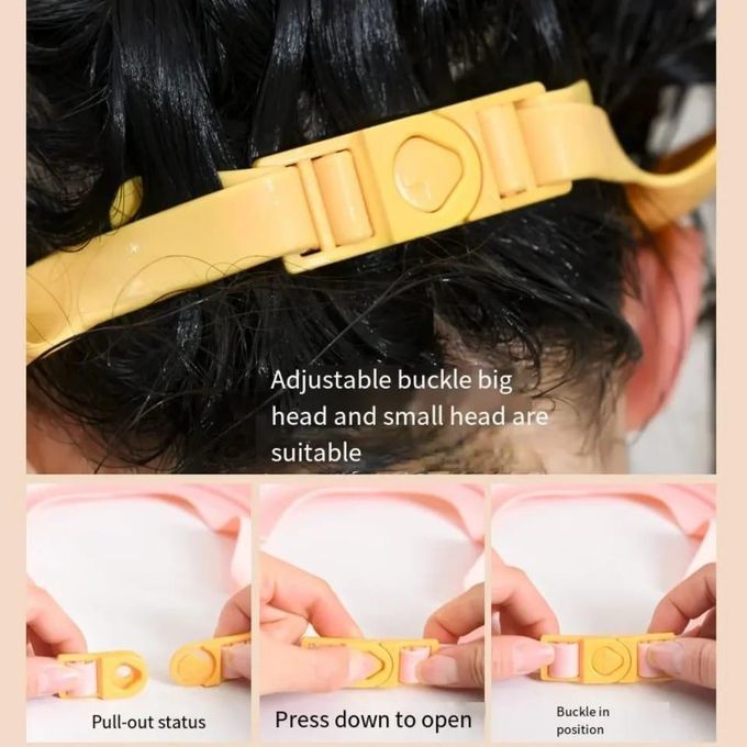Adjustable Waterproof Baby Shower Cap