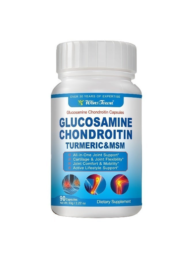 Glucosamine Chondroitin Tumeric & MSM b