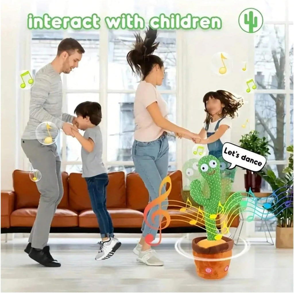 🔥 LIMITED DEAL — Dancing Talking Cactus Toy | Sings + Dances + Repeats What You Say | Kids Gift | KSh 1,800
