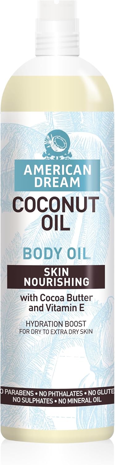 American Dream Coconut Oil Body Oil Skin Nourishing 200ml