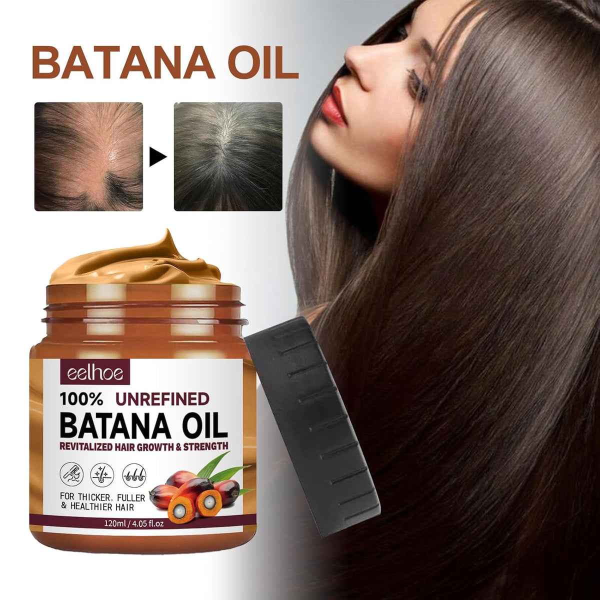 🔥 SALE — EELHOE Batana Oil | Stop Hair Breakage + Grow Thicker Hair | Limited Stock KSh 2,500