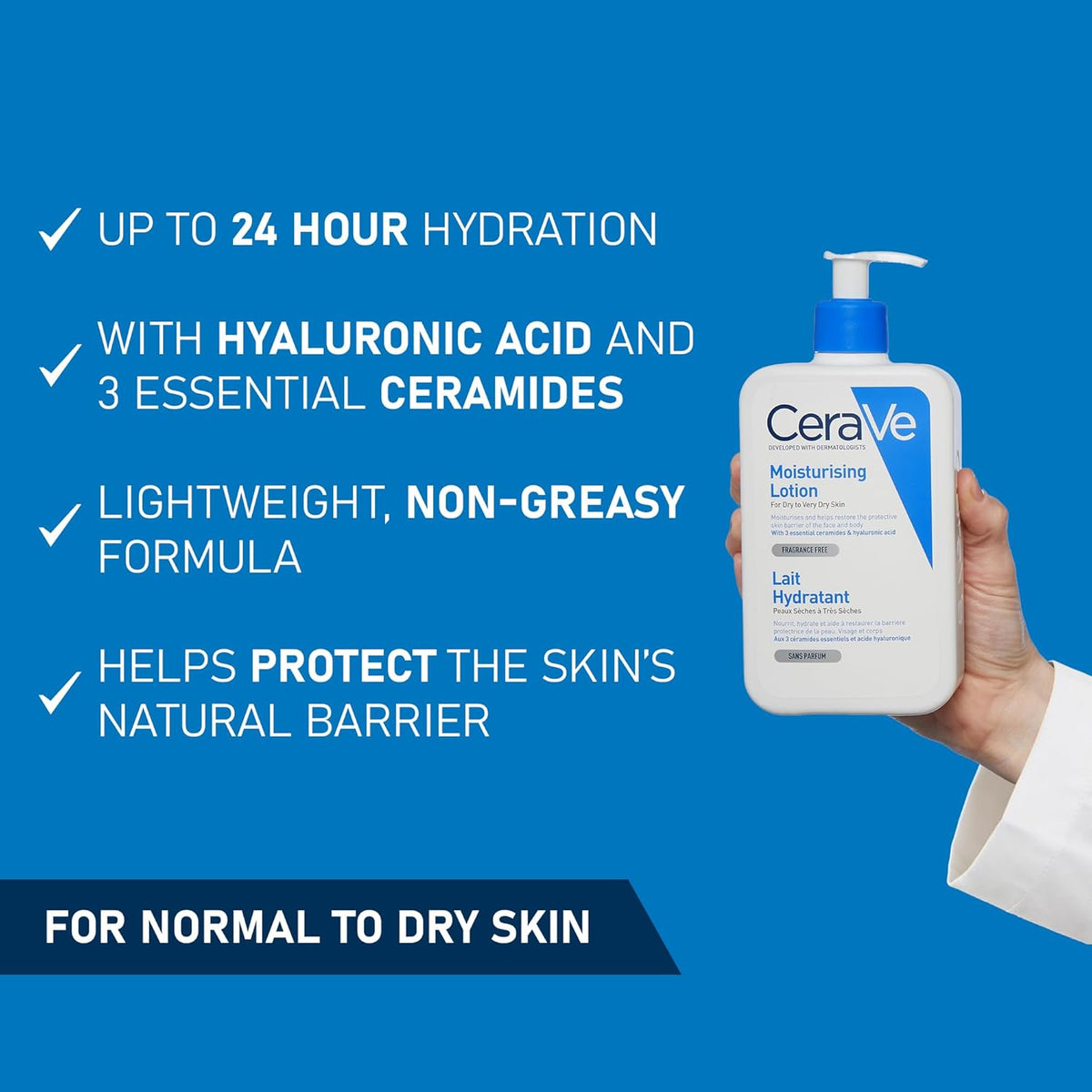 🔥 LIMITED DEAL — CeraVe Moisturizing Body Lotion 355ml | Ceramides + Hyaluronic Acid + Vitamin D | 24hr Hydration | KSh 3000