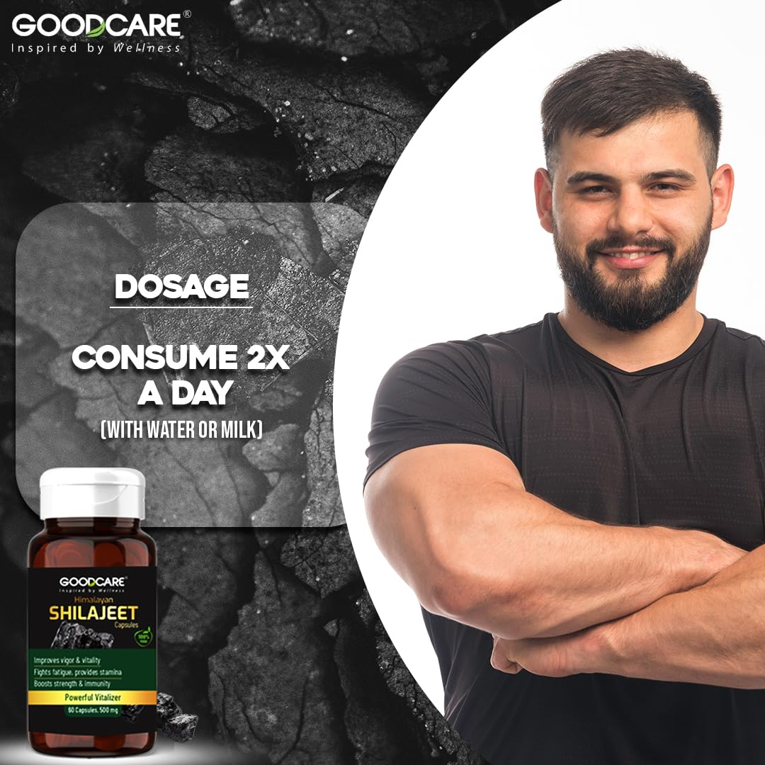 🔥 LIMITED DEAL — Goodcare Pure Himalayan Shilajit 60 Capsules | Boosts Energy & Stamina + Supports Immunity & Vitality + Fulvic Acid & 40+ Minerals | KSh 2,999