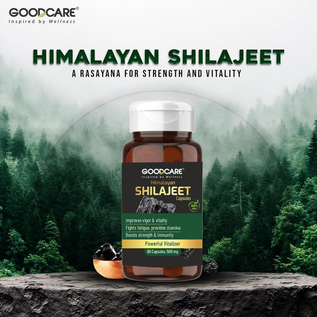 🔥 LIMITED DEAL — Goodcare Pure Himalayan Shilajit 60 Capsules | Boosts Energy & Stamina + Supports Immunity & Vitality + Fulvic Acid & 40+ Minerals | KSh 2,999