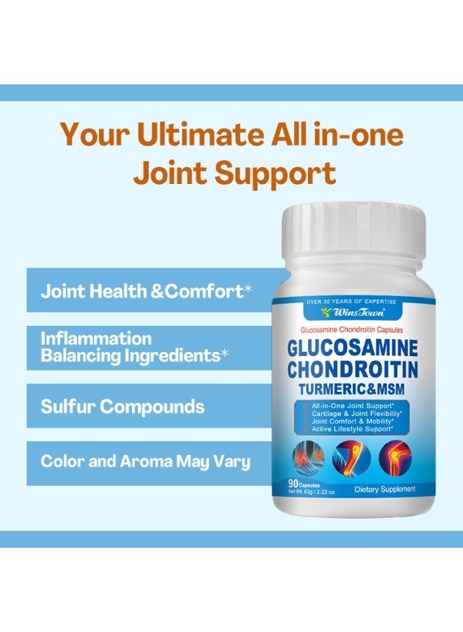 Glucosamine Chondroitin Tumeric & MSM C