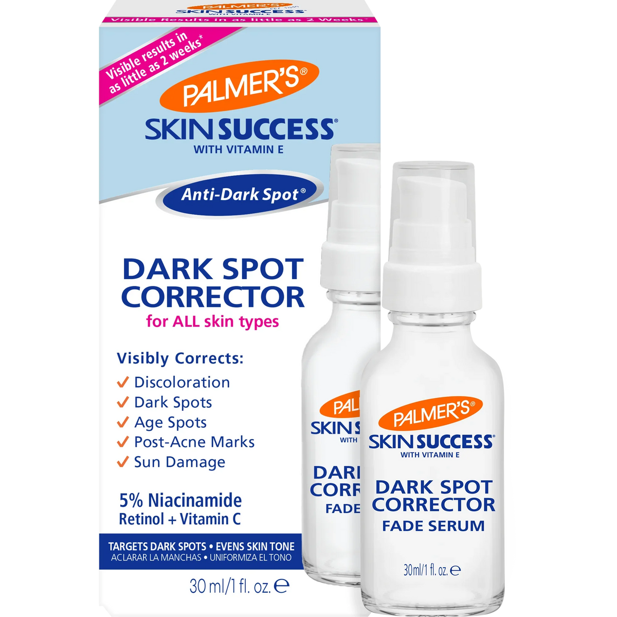 🔥 LIMITED DEAL — Palmer’s Dark Spot Corrector Fade Serum | Niacinamide + Retinol + Vitamin C | KSh 2,500