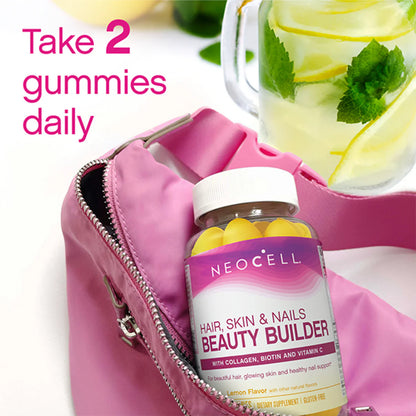 NeoCell Beauty Builder Hair, Skin & Nails Gummies, 60 Tasty Gummies