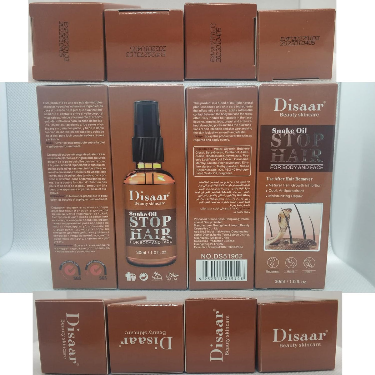 🔥 LIMITED DEAL — Disaar Hair Growth Inhibitor Snake Oil | Slows Regrowth + Smooth Skin + Face, Body & Legs | KSh 1,700