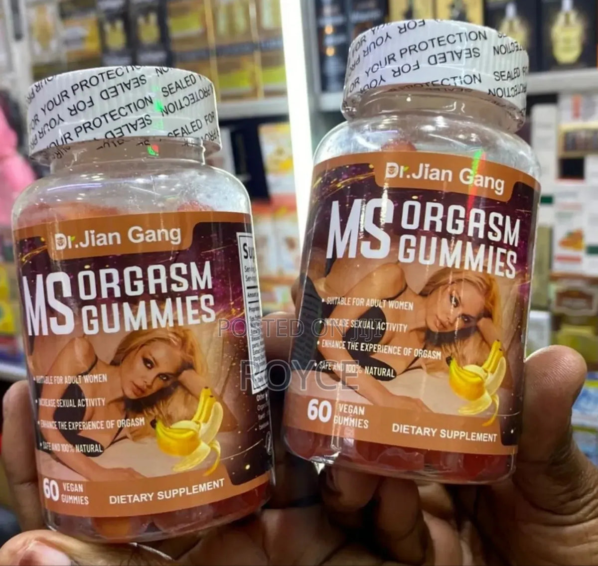 🔥 LIMITED DEAL — Dr Jian Gang Ms Orgasm Gummies | Natural Arousal + Sensitivity + Intimate Wellness | KSh 2,750