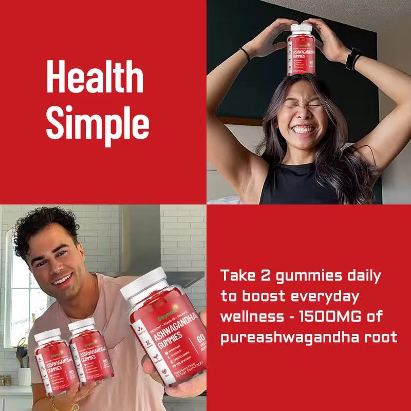 🔥 LIMITED DEAL — DAYNEE Organic Ashwagandha Gummies KSM-66 | Stress Relief + Better Sleep + Immune Boost | KSh 2999