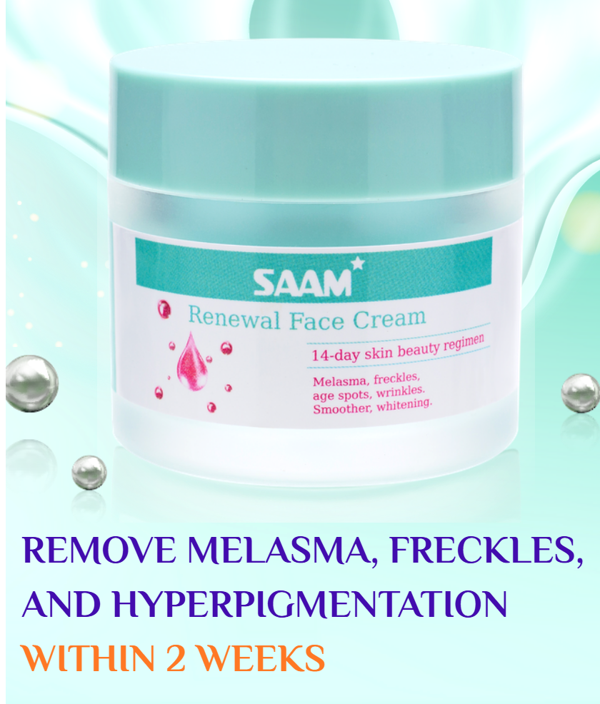 🔥 ORDER 1, WE SEND 2 — SAAM Renewal Face Cream | Anti-Ageing + Deep Hydration + Glowing Skin | KSh 4,500