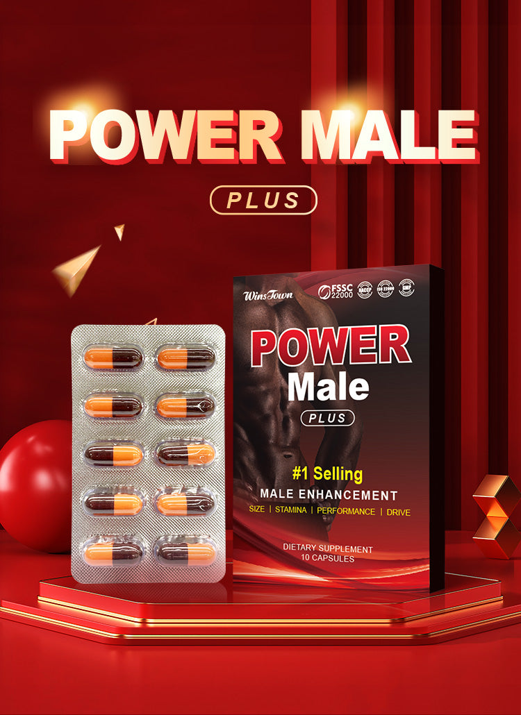 🔥 LIMITED DEAL — Winstown Power Male Plus 10 Capsules | Boosts Stamina + Enhances Performance + Increases Energy | KSh 2,500