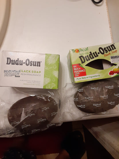 Dudu-osun, African Black Soap, 100% Pure, 150g.