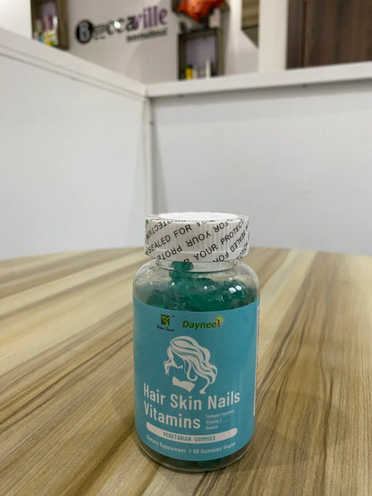 Daynee Hair Skin Nails Vitamins Gummies – 60 Capsules