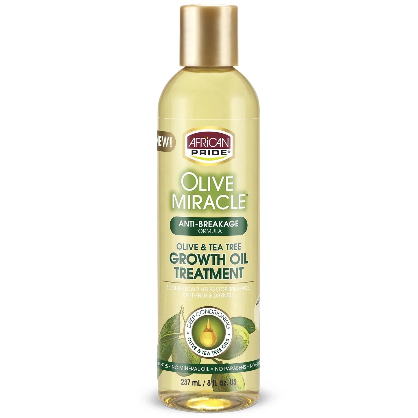 African Pride Olive Miracle Anti-Breakage Growth Oil
