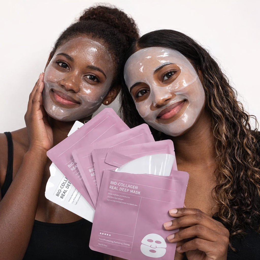 🔥 LIMITED DEAL — Bio-Collagen Real Deep Mask | Deep Hydration + Glass Glow Skin + Firms & Smooths | KSh 3,200