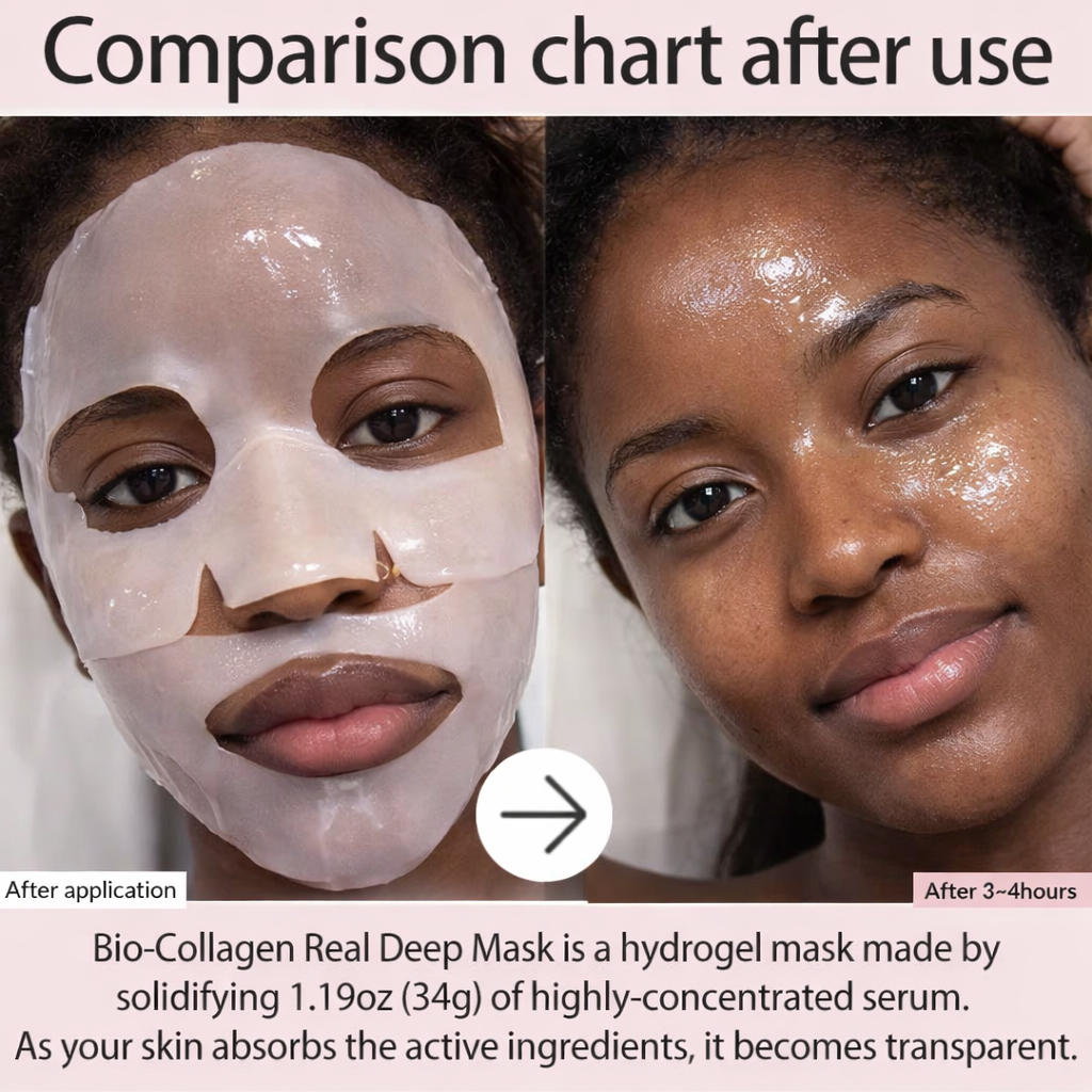 🔥 LIMITED DEAL — Bio-Collagen Real Deep Mask | Deep Hydration + Glass Glow Skin + Firms & Smooths | KSh 3,200