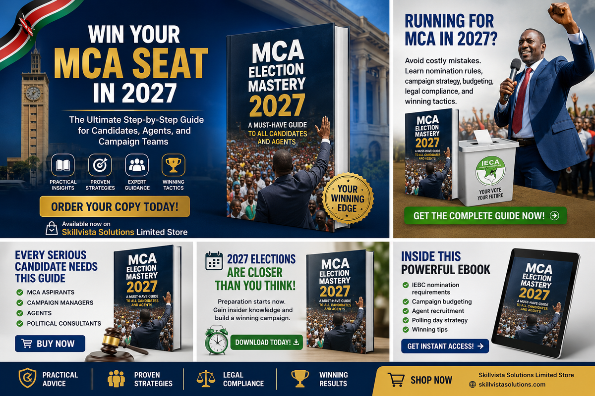 MCA Election Mastery 2027 - A must have Guide to all Candidates and Agents 1