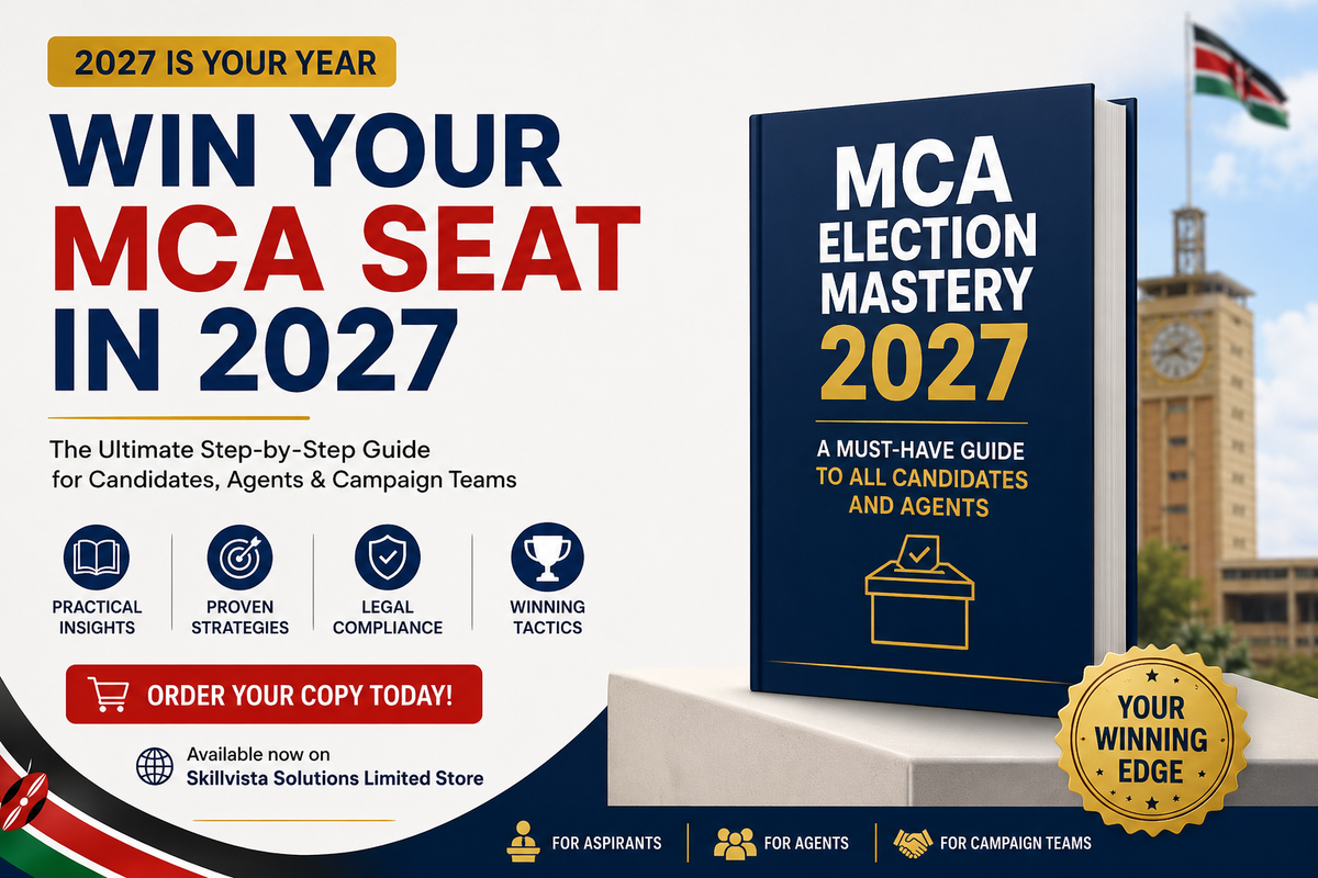 MCA Election Mastery 2027 - A must have Guide to all Candidates and Agents 7