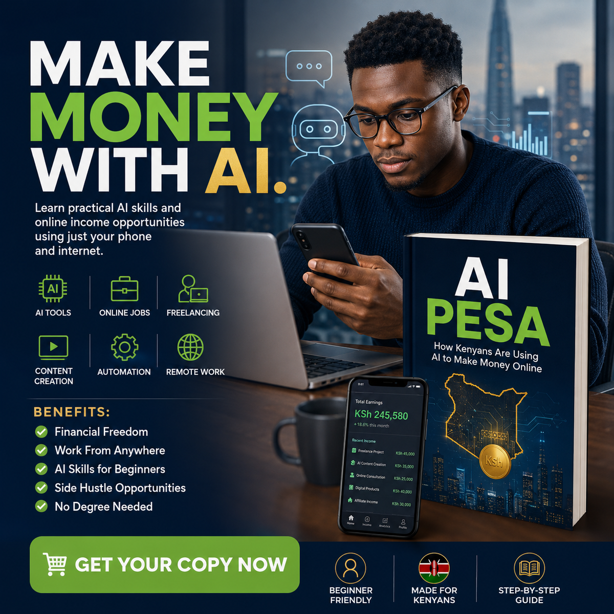 Ai Pesa - Make money Using Ai , Learn How (C)