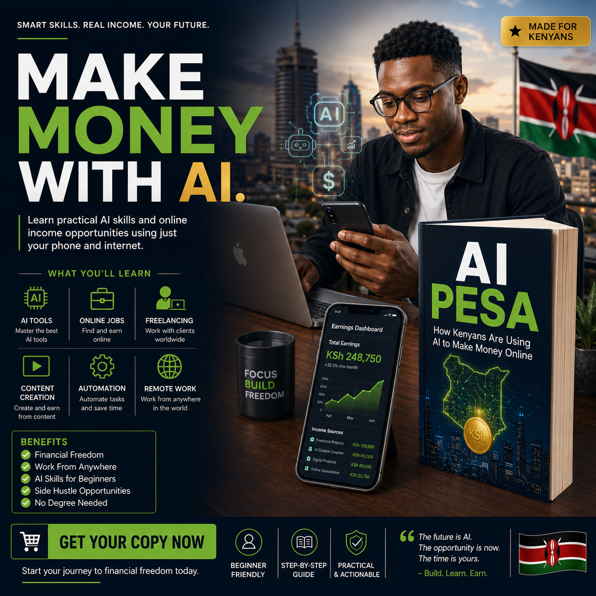 Ai Pesa - Make money Using Ai , Learn How (A)