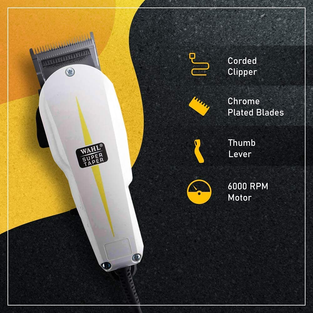 🔥 LIMITED DEAL — Wahl Super Taper Hair Clipper 08466 | Kinyozi & Barber Grade + V5000 Motor + Precision Blades | KSh 4,500