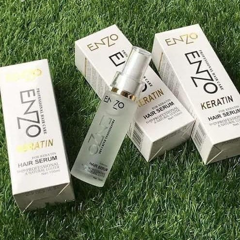 🔥 LIMITED DEAL — Enzo Keratin Hair Serum 100ml | Frizz Control + Repair + Silky Shine | KSh 1800