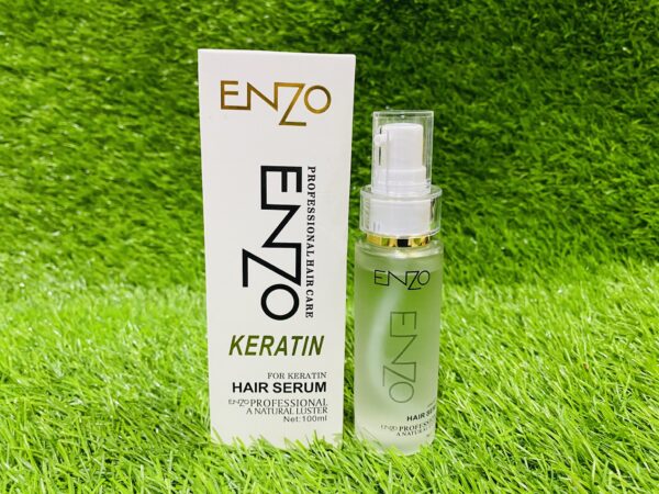 🔥 LIMITED DEAL — Enzo Keratin Hair Serum 100ml | Frizz Control + Repair + Silky Shine | KSh 1800