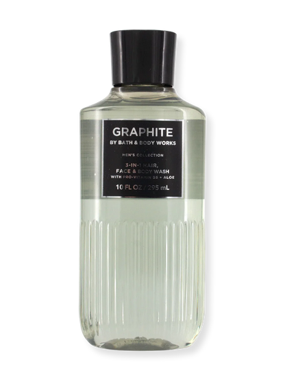 Bath & Body Works Graphite 3-in-1 Hair, Face & Body Wash