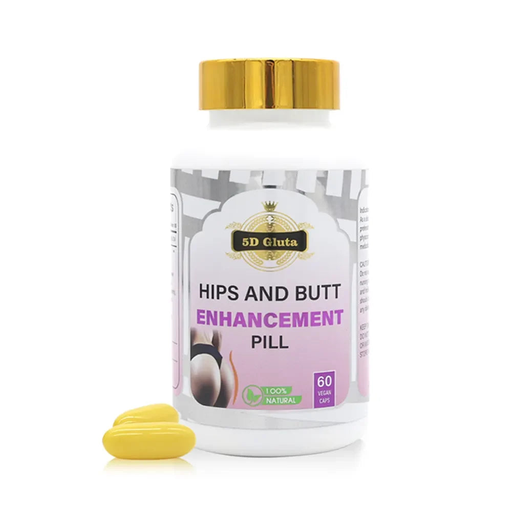 🔥 LIMITED DEAL — 5D Gluta Hips & Butt Enhancement Pills | Fuller Curves + Firmer Skin + Radiant Glow | KSh 3,400