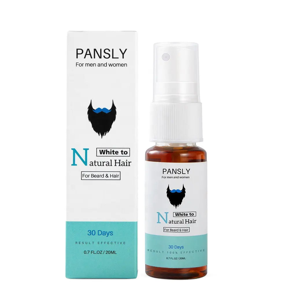 🔥 LIMITED DEAL — Pansly Grey Hair Treatment Spray 20ml | Restores Natural Colour + Stimulates Melanin + No Harsh Dye | KSh 1,800