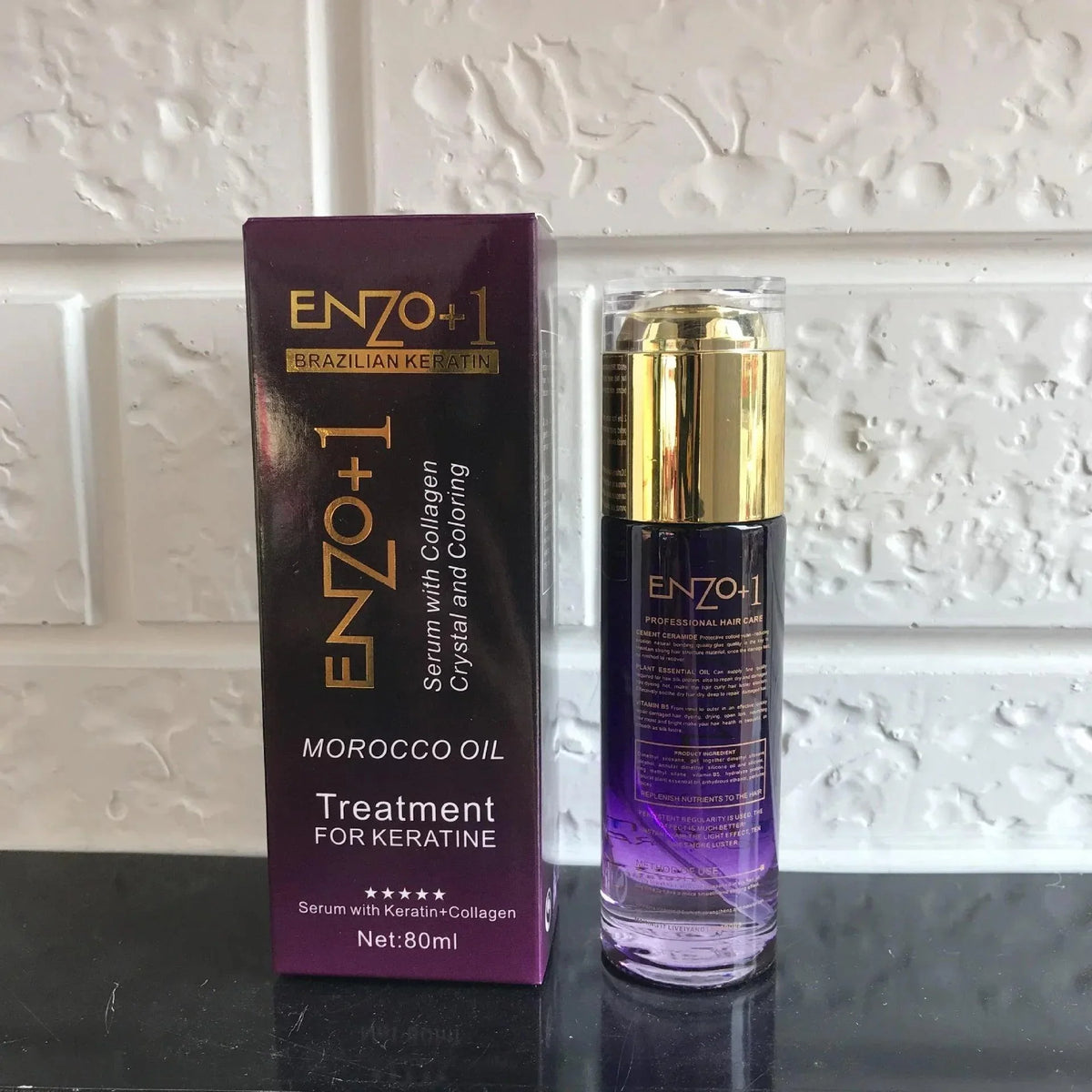 🔥 LIMITED DEAL — Enzo Morocco Argan Oil Treatment | Frizz Control + Deep Nourishment + Shine Restore | KSh 1800