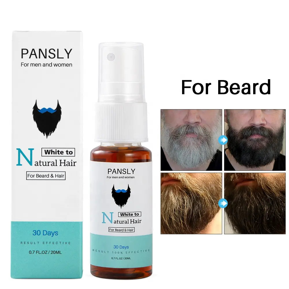 🔥 LIMITED DEAL — Pansly Grey Hair Treatment Spray 20ml | Restores Natural Colour + Stimulates Melanin + No Harsh Dye | KSh 1,800