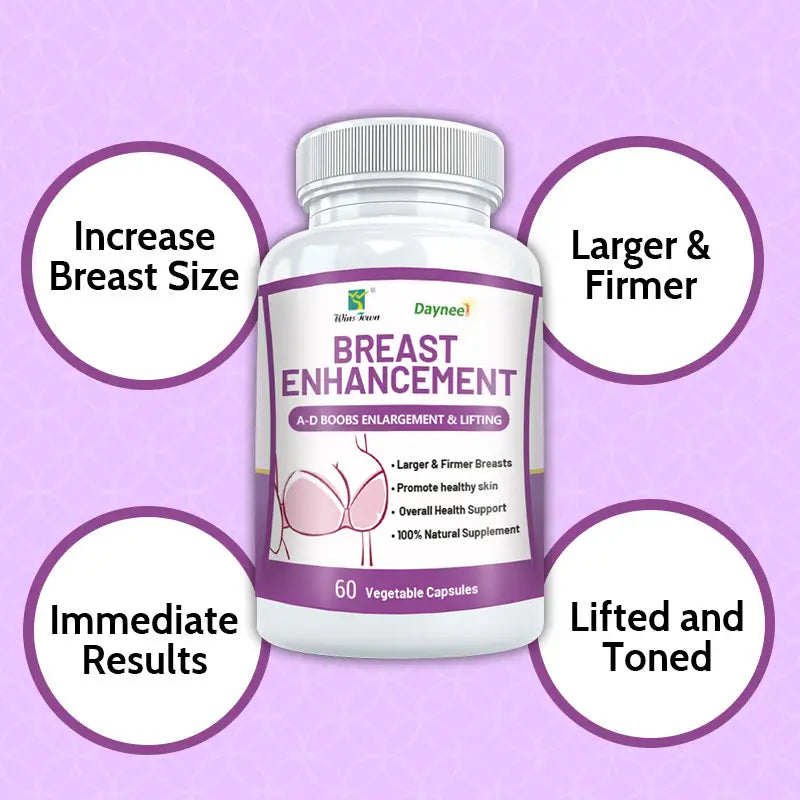 🔥 SALE — Winstown Breast Enhancement Capsules | Fuller + Firmer Breasts Naturally | 60 Caps KSh 3,000
