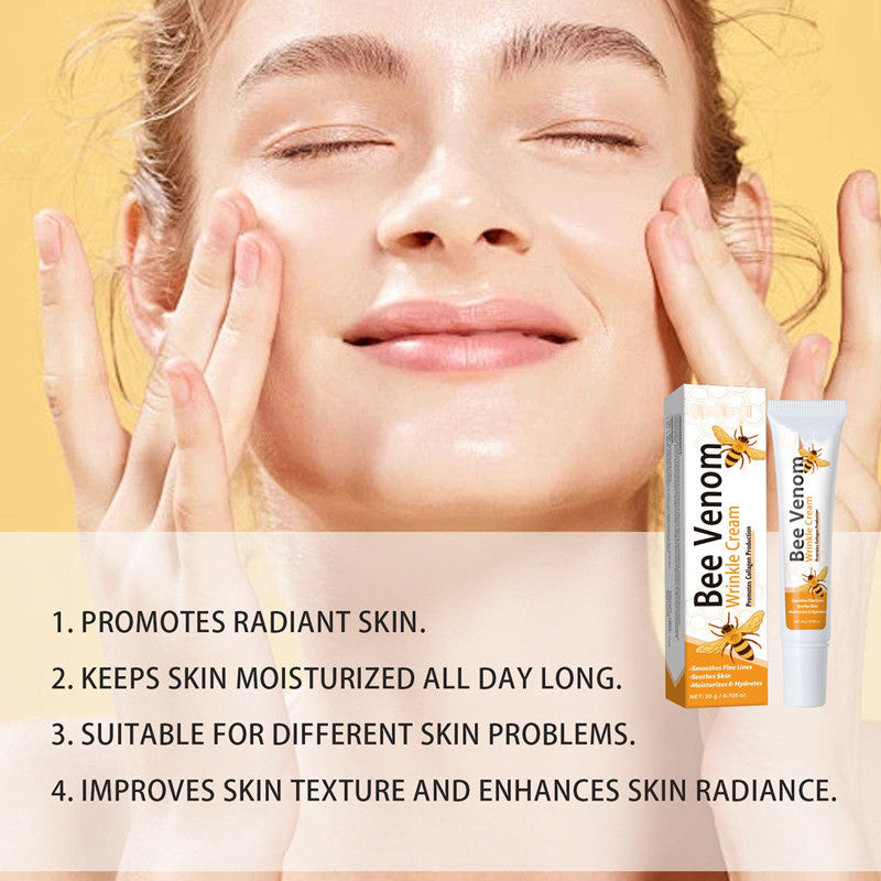 Sauvasine Bee Venom Wrinkle Cream — 28% OFF | Erase Fine Lines, Firm Sagging Skin & Look 10 Years Younger!