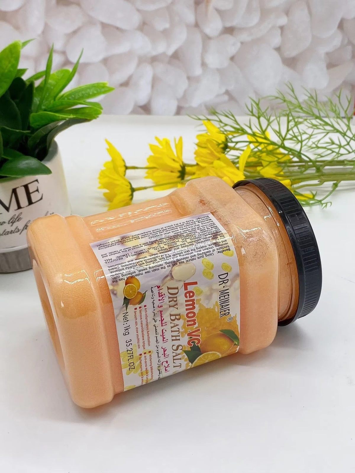 🔥 LIMITED DEAL — Dr. Meinaier Lemon VC Dry Bath Salt | Brighten Skin + Exfoliate + Vitamin C Glow | KSh 2400