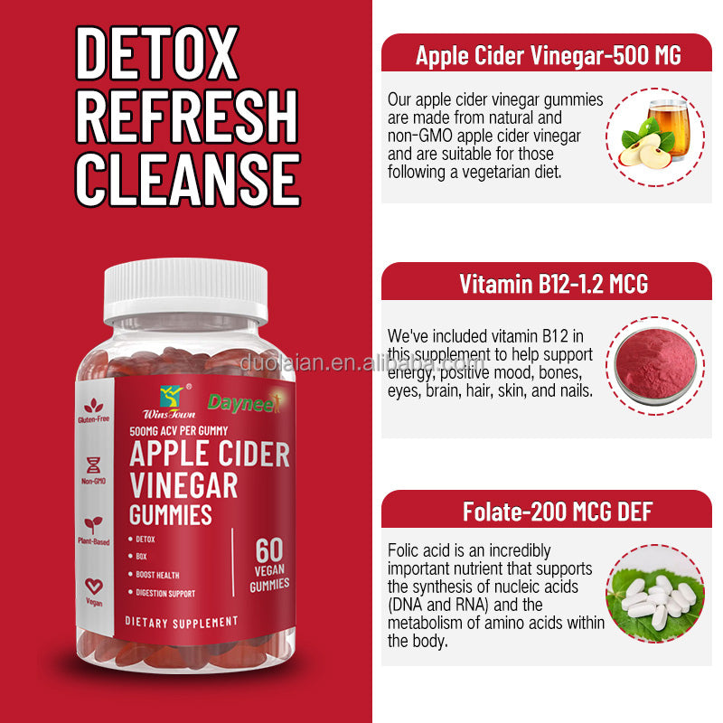 🔥 LIMITED DEAL — Daynee Apple Cider Vinegar Gummies | Boosts Digestion + Metabolism + Detox | KSh 2,999