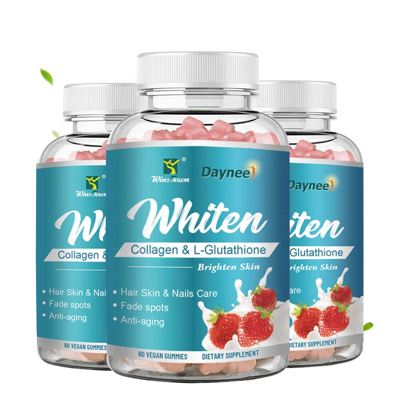 🔥 LIMITED DEAL — Daynee Whiten Collagen & L-Glutathione Vegan Gummies | Brighten Skin + Fade Dark Spots + Firm & Glow | KSh 2999