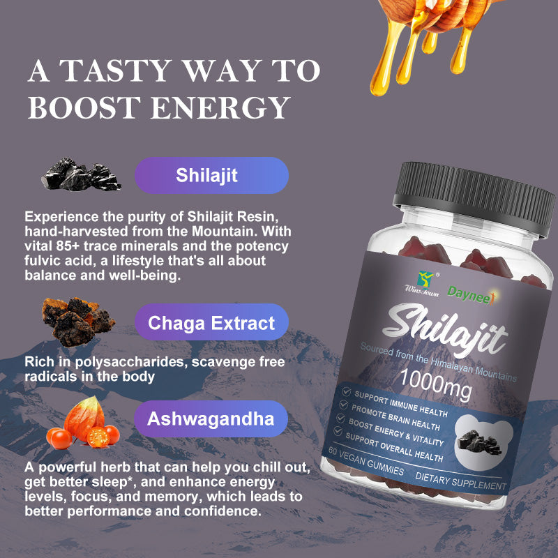🔥 LIMITED DEAL — Daynee Shilajit Gummies | Boosts Energy & Stamina + Enhances Focus & Vitality + Pure Himalayan Shilajit | KSh 3,500