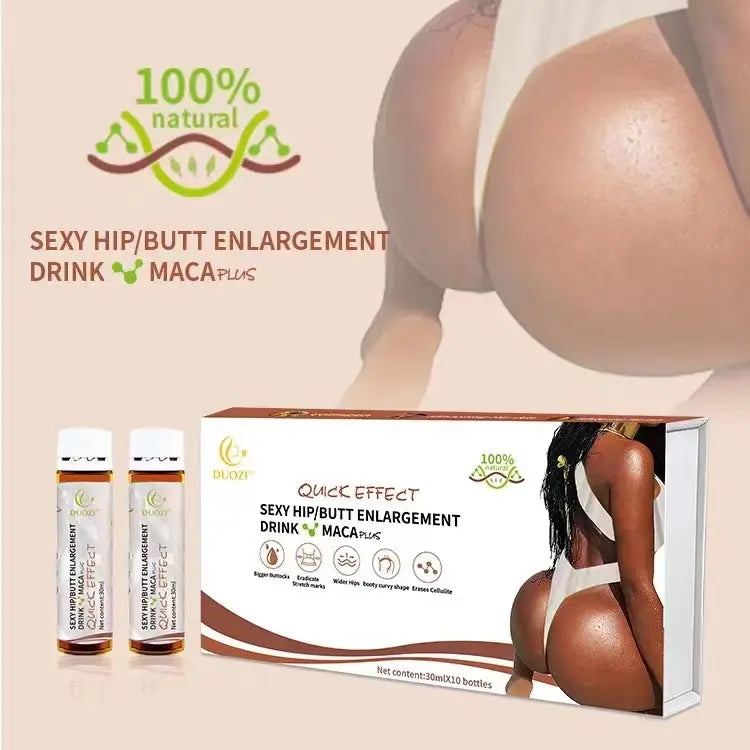 🔥 LIMITED DEAL — Duozi Hip & Butt Enlargement Drink Maca Plus | Fuller Figure + Hormonal Balance + Energy | KSh 4500
