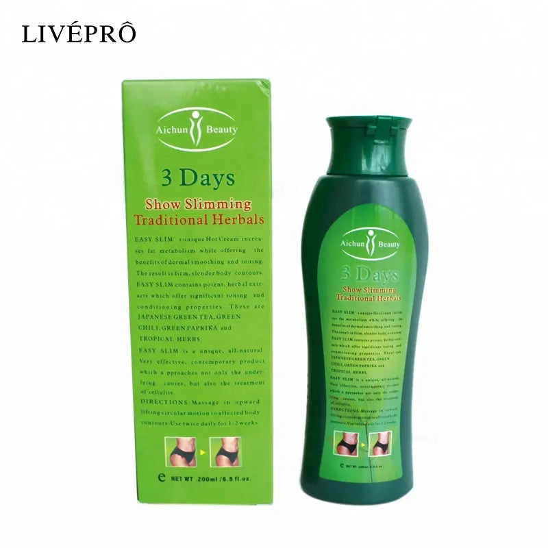 🔥 ORDER 1, WE SEND 2 — Aichun Beauty 3-Days Slimming Pack | Green Tea + Hot Chilli & Ginger Creams | Fat Burning + Toning | KSh 1,800